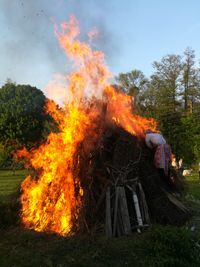 hexenfeuer 2024 Rosenland e. V. - Hexe brennt